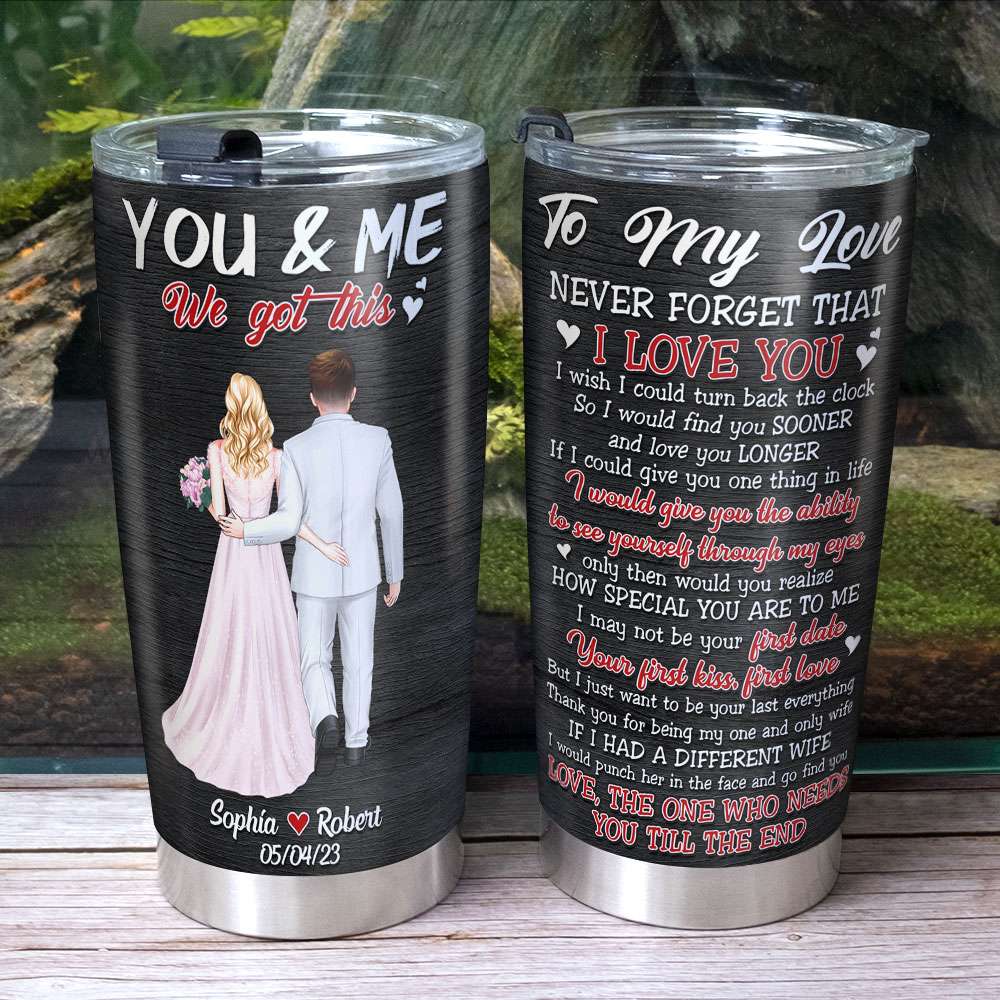 I Just Want To Remind You I Love You, Personalized Mug, Wine Tumbler, -  GoDuckee