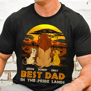 Best Dad In The Pride Lands 04HUDT260523 Personalized Shirt Hoodie Sweatshirt - GRER2005 - Shirts - GoDuckee