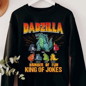 Dad King Of Jokes Personalized Shirt 06HTTI300523HH - Shirts - GoDuckee