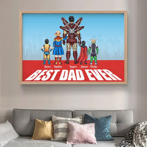 Best Dad Ever-05huti170523tm Personalized Canvas Print - Poster & Canvas - GoDuckee