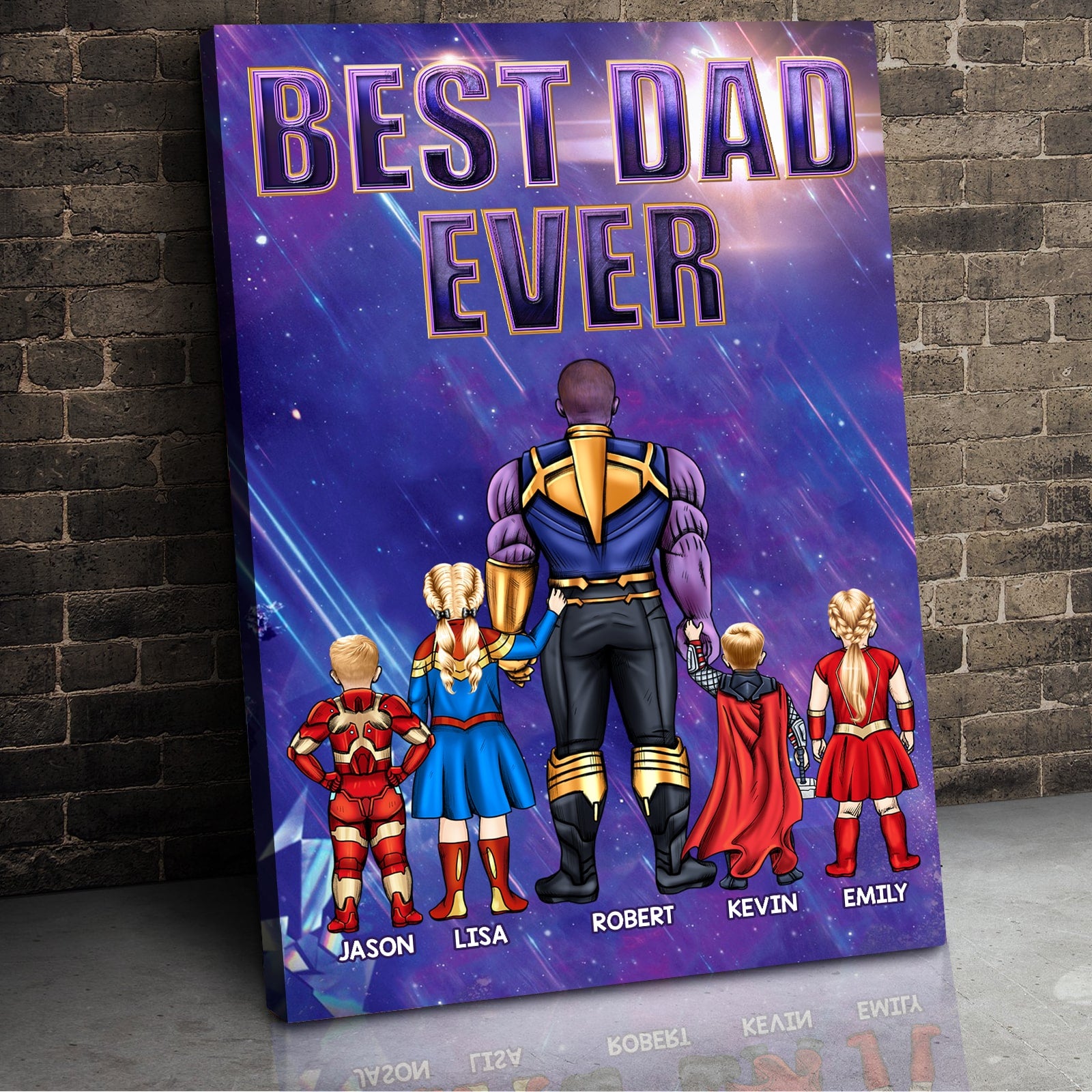 Family 02ACDT180523TM Personalized Canvas Print - Poster & Canvas - GoDuckee