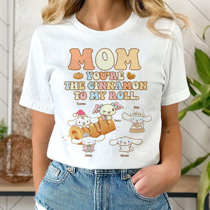 Personalized Gifts For Mothers Shirt Mom You're The Cinnamon To My Roll 05KATI260124 - 2D Shirts - GoDuckee