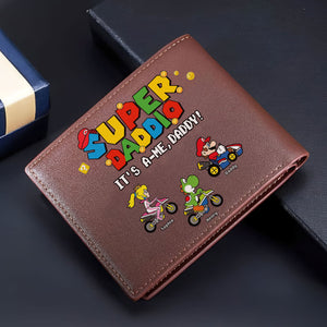 Personalized Gifts For Dad Leather Wallet 01NATI040524 Father's Day - PU Leather Wallet - GoDuckee