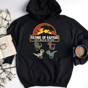 Father Of Raptors Like A Walk In The Park, Personalized Shirt 03huti200523 - Shirts - GoDuckee