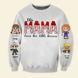 Gift For Family, Personalized 3D Shirt, Family Horror Kids Shirt, Halloween Gift 03NATI150923HA - AOP Products - GoDuckee