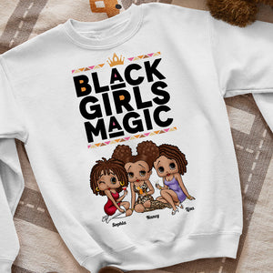 Black Girl Magic 02HTDT100823HH Personalized Shirt, Gifts For Sister - Shirts - GoDuckee