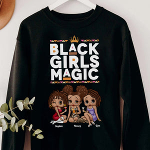 Best Friends, Black Girls Magic, Personalized Shirt, Gifts For Friends, 04htdt280723hh - Shirts - GoDuckee