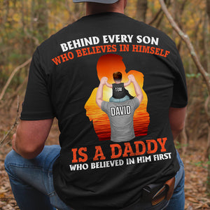 Happy Father's Day Gift Personalized Dad And Children Shirt, Hoodie Sweatshirt - Shirts - GoDuckee