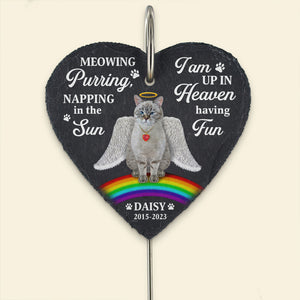 If Love Could Have Save You, Gift For Cat Lover, Personalized Memorial Stone, Heaven Cat Stone - Ornament - GoDuckee