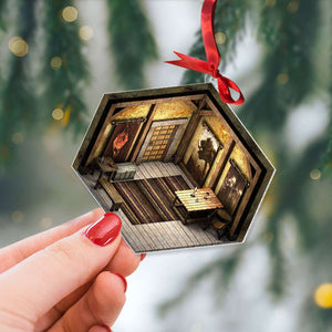 Fantastic Action Role-Playing Game Isometric Room Acrylic Ornament , Christmas Gift For Gamer 03QHTI221123 - Ornament - GoDuckee