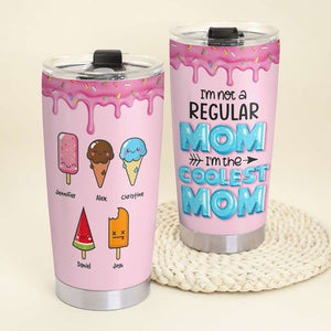 Personalized Gifts For Mom Tumbler Ice Cream Coolest Mom 02tohn120324 - Tumbler Cups - GoDuckee