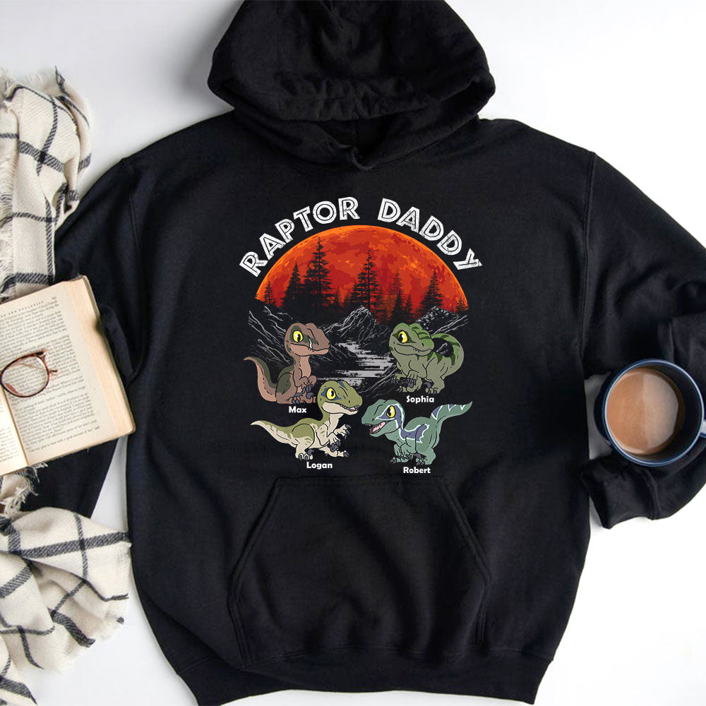 Raptor Daddy, Personalized Shirt, Gift For Dads 03huti290523 - Shirts - GoDuckee