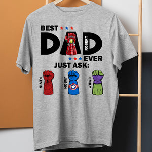Best Dad Ever 02DTDT200523HA Personalized Shirt, Gifts For Dad - Shirts - GoDuckee
