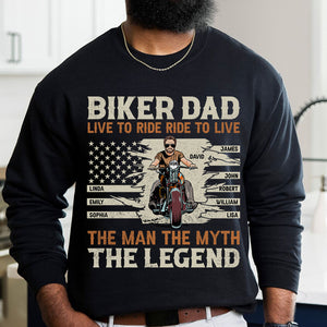 The Man The Myth The Legend, Personalized Shirt, Gifts For Dad 01DNDT100523TM - Shirts - GoDuckee