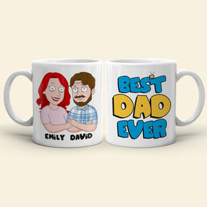 Father's Day Personalized Mug 07HUDT030523HH - Coffee Mug - GoDuckee
