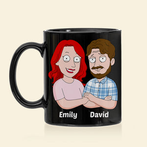 Favorite Family Dad Personalized Coffee Mug BLM-03dndt310523hh - Coffee Mug - GoDuckee