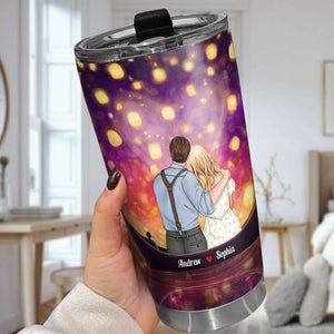 I See You 05HUDT240323TM Personalized Tumbler, Gifts For Couple - Tumbler Cup - GoDuckee