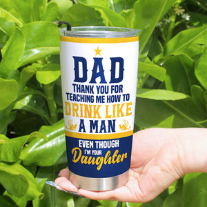 Like Father Like Daughter 04DNTI100523TM Personalized Tumbler - Tumbler Cup - GoDuckee