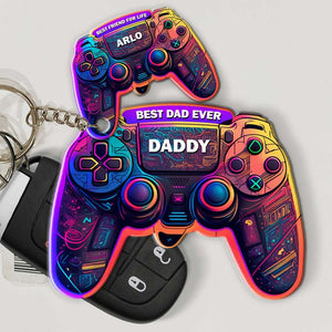 Best Dad Ever 03dtdt020623 Personalized Keychain - Keychains - GoDuckee