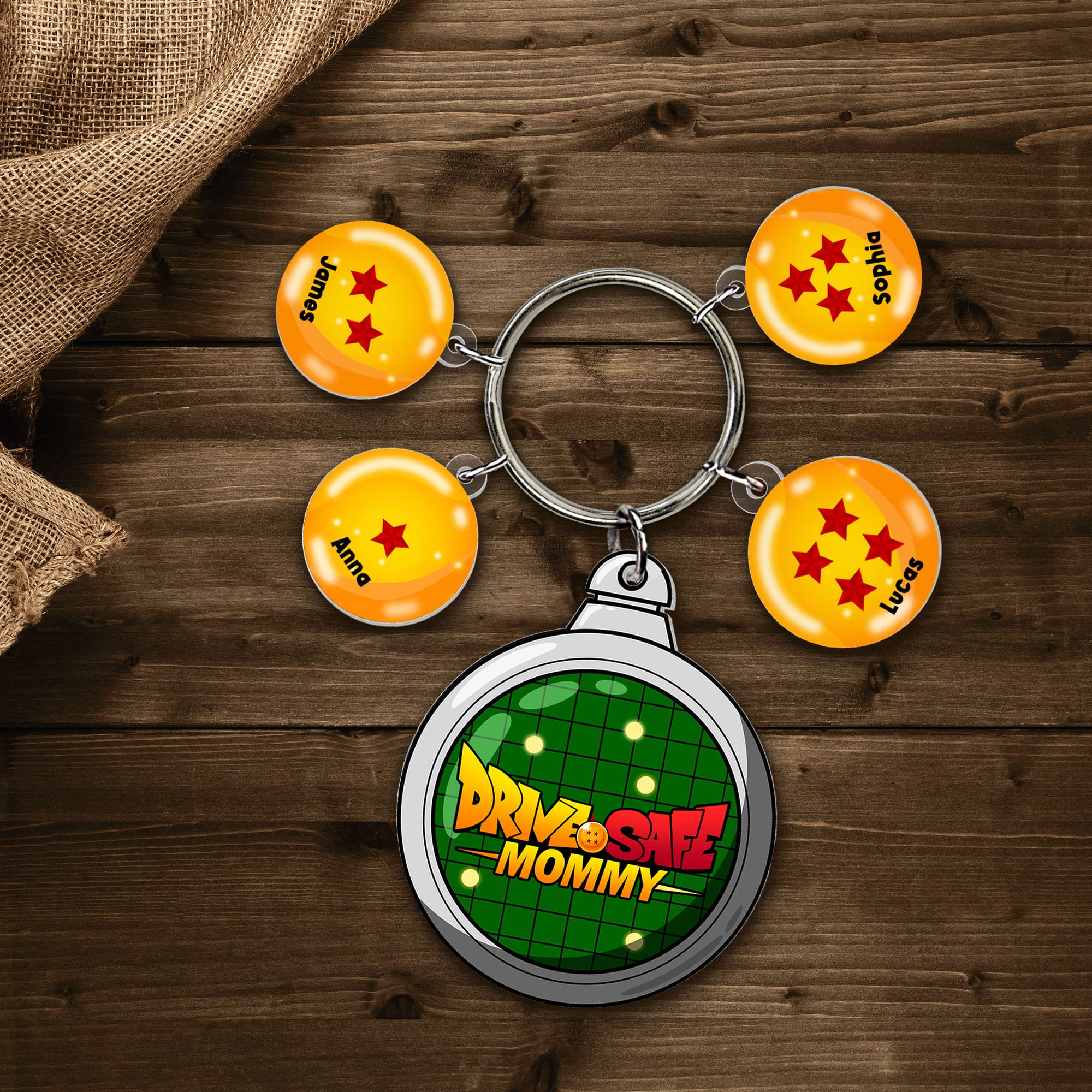 Personalized Gifts For Mother Keychain Drive Safe Mommy 052HTTI030424 - Keychains - GoDuckee