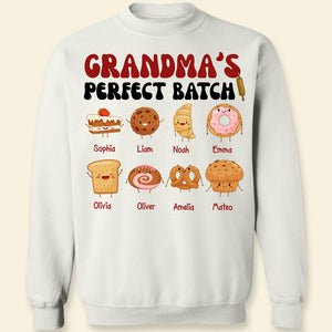 Grandma's Perfect Batch, Personalized Shirt, Gifts For Grandma - Shirts - GoDuckee