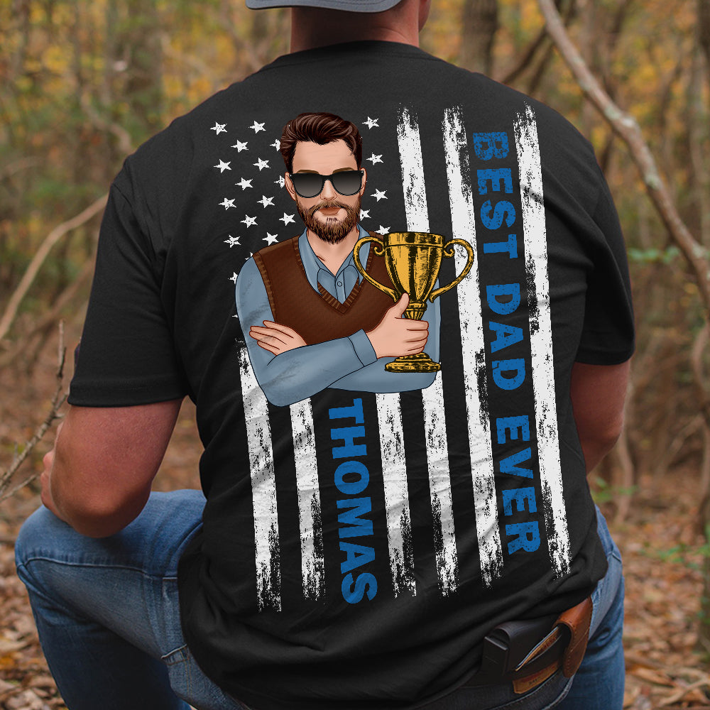 Champion Dad Personalized Shirt Hoodie Sweatshirt - Shirts - GoDuckee