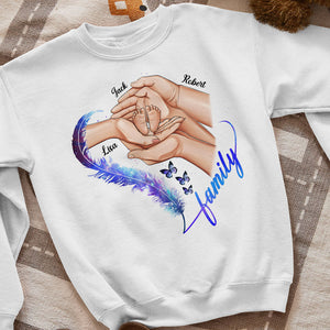 Family Hand Together - Personalized Shirt - Gift For Family - Shirts - GoDuckee