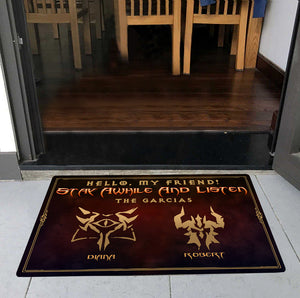Welcome To My Friend 05QHDT160623 Personalized Friend Doormat - Doormat - GoDuckee
