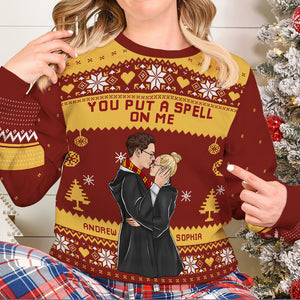 You Bring Magic To My Life 03HUDT160823TM Ugly Sweater, Christmas Gift For Couple - AOP Products - GoDuckee