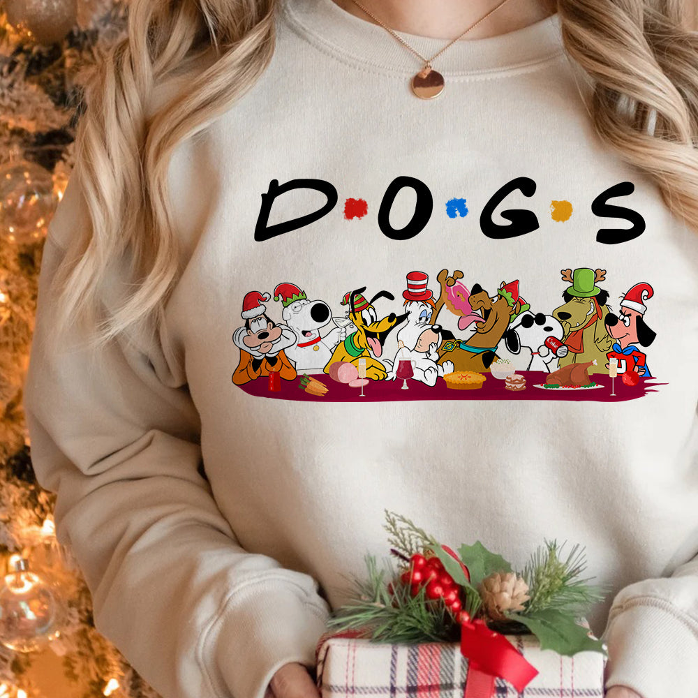 Dogs- Personalized Shirt-Gift For Dog Lover- Christmas Gift-04acdt110923 - Shirts - GoDuckee
