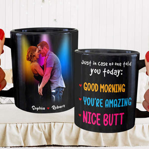 Sweet Couple, Personalized Coffee Mug, Best Gift For Couple - Coffee Mug - GoDuckee