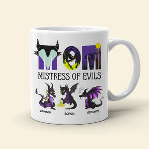 Evil Mom- DR-WHM-04qhdt040523 Personalized Coffee Mug - Coffee Mug - GoDuckee