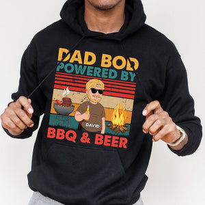 BBQ & Beer Dad 06DTDT240423TM Personalized Shirt Hoodie Sweatshirt - Shirts - GoDuckee