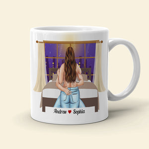 My B*tt Would Be So Lonely Without You Touching It Day And Night, Personalized Couple Naughty Mug - Coffee Mug - GoDuckee