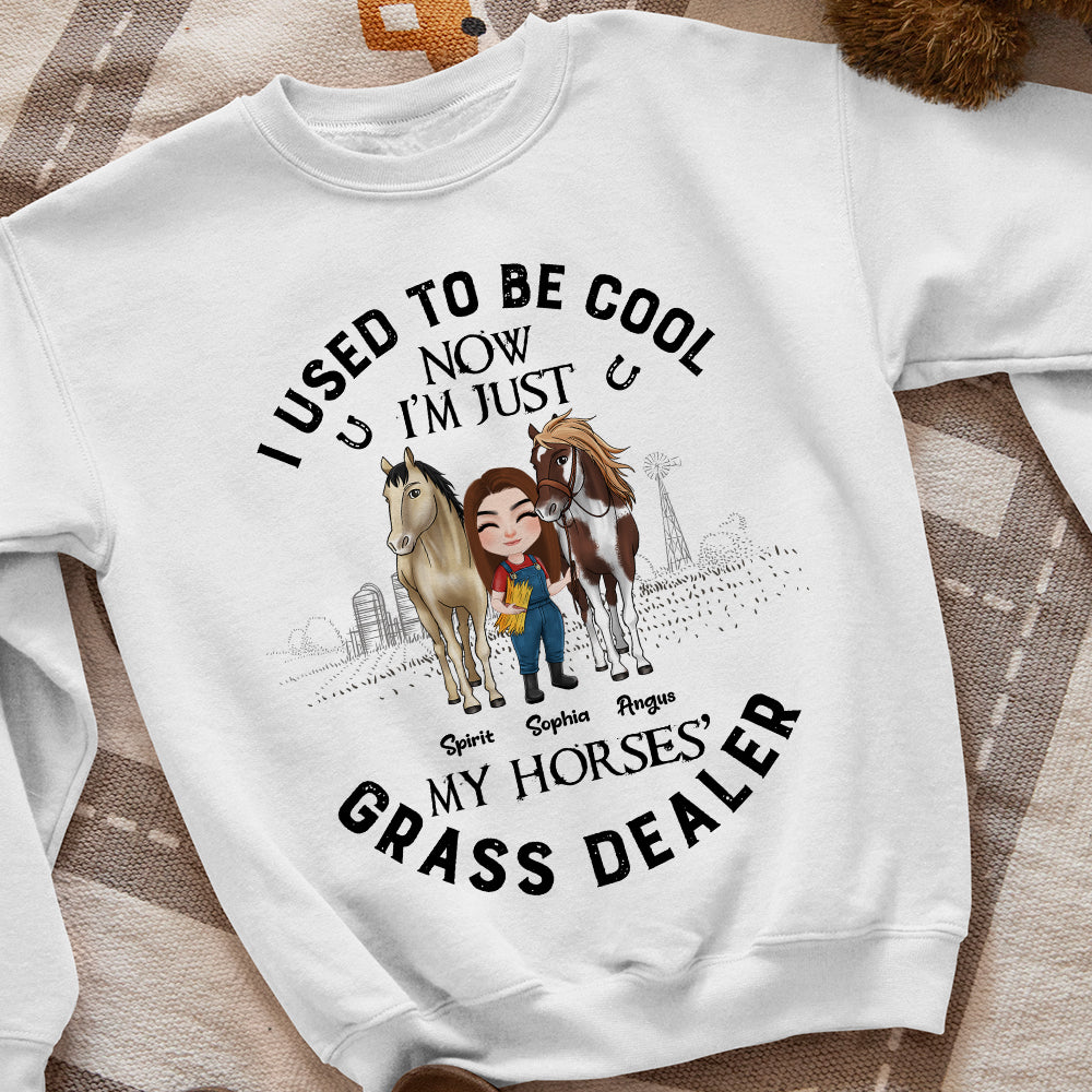I Used To Be Cool Grass Dealer, Personalized T-shirt Hoodie,Sweatshirt 05NTDT280223HH - Shirts - GoDuckee