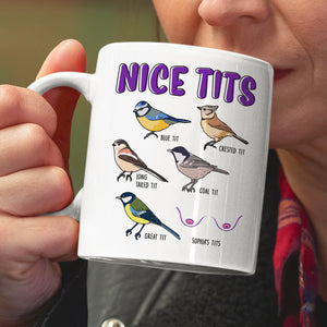 Nice Tits Personalized Funny Coffee Mug Gift For Lover - Coffee Mug - GoDuckee