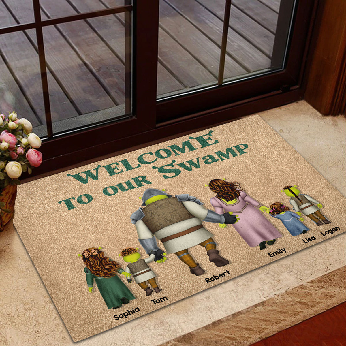 Bathroom Rug Carpet Mat, Shrek Bathroom, Shrek Doormat