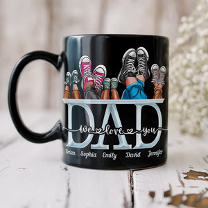 Personalized Dad Coffee Mug We Love You - Coffee Mug - GoDuckee
