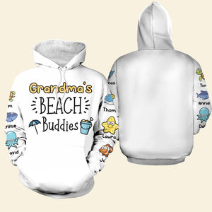 Family Beach Buddies, Personalized Shirt, Christmas Gifts For Family 03ACDT101023 - AOP Products - GoDuckee
