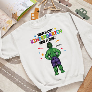 Watch Out, Here I Come, Gift For Kids, Personalized Shirt, Back To School Kids Shirt 05NATI280623TM - Shirts - GoDuckee