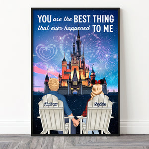 You're The Best Thing That Ever Happened To Me 01NTDT060323TM Personalized Couple Canvas Poster - Poster & Canvas - GoDuckee