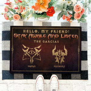 Welcome To My Friend 05QHDT160623 Personalized Friend Doormat - Doormat - GoDuckee