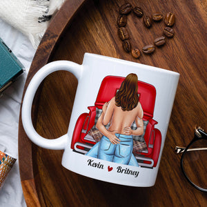 Love Like Rain, Intense and Wet, Personalized Mug, Gift For Couple - Coffee Mug - GoDuckee