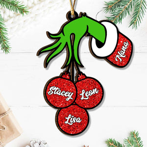 Christmas Gift For Family 041ACDT250823 Personalized Wood Ornament - Ornament - GoDuckee