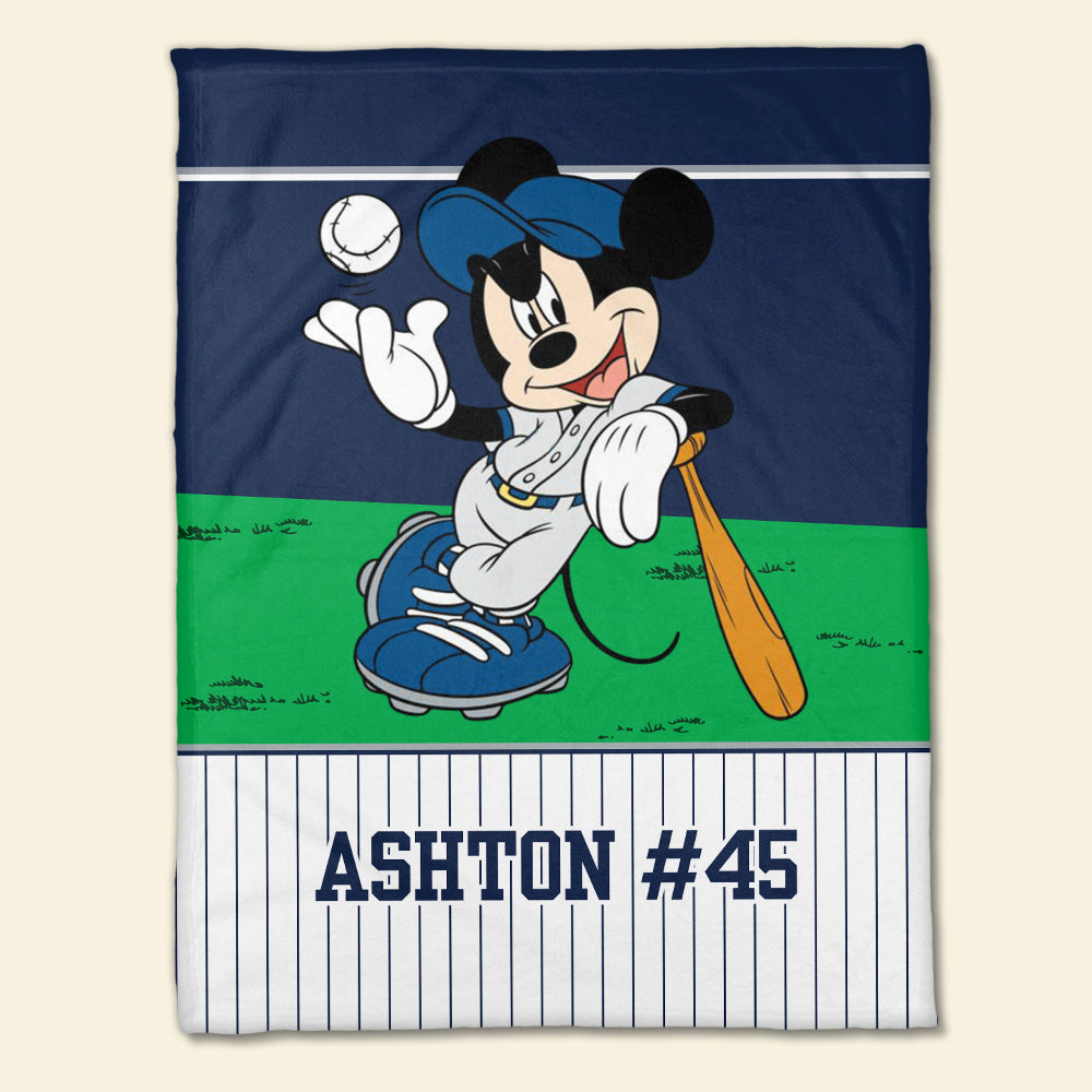 Personalized Los Angeles Dodgers Mickey Mouse All Over Print