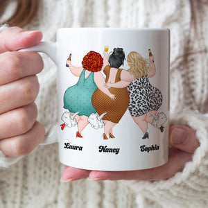 Friendship, You're my BFF Big Fart Friends, Personalized Mug, Gift For Friend - Coffee Mug - GoDuckee