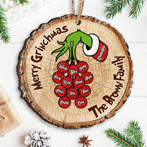 Santa - Family Christmas Gifts 01ACDT210923 Personalized Wood Ornament - Ornament - GoDuckee