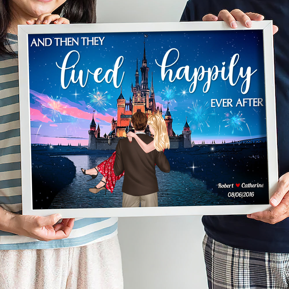 Couple Wedding 06ACDT100623TM Personalized Sweet Couple Canvas Poster - Poster & Canvas - GoDuckee