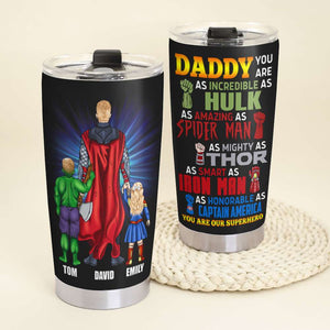 Father's Day Gift, 11ACDT230523TM Personalized Family Daddy Tumbler - Tumbler Cup - GoDuckee