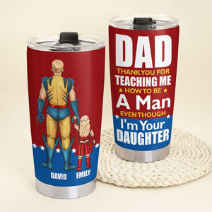 The Great Man Dad 02ACDT030523TM Gift For Father's Day, Personalized Tumbler - Tumbler Cup - GoDuckee